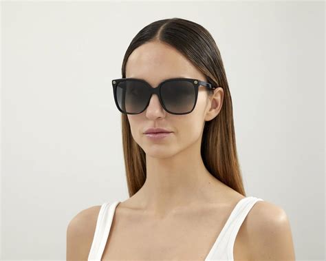 gucci 0022sa|Gucci™ GG0022S 001 57 Black Sunglasses .